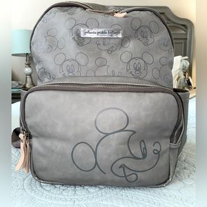 Petunia Pickle Bottom Disney Mickey Diaper Backpack.